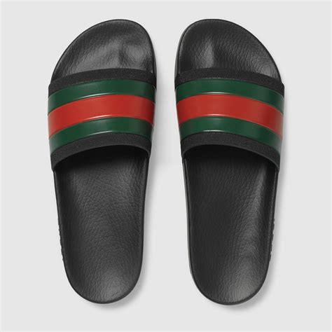 gucci slides vegan|Gucci slide sandals.